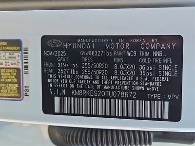 2026 Hyundai PALISADE Limited