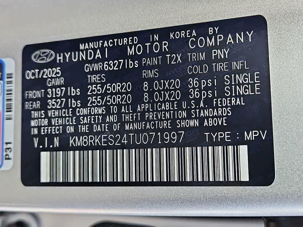 2026 Hyundai PALISADE Limited