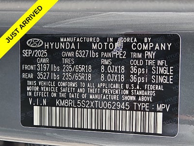 2026 Hyundai PALISADE SEL 7P