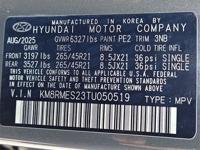 2026 Hyundai PALISADE Calligraphy