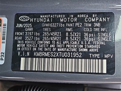 2026 Hyundai PALISADE Calligraphy