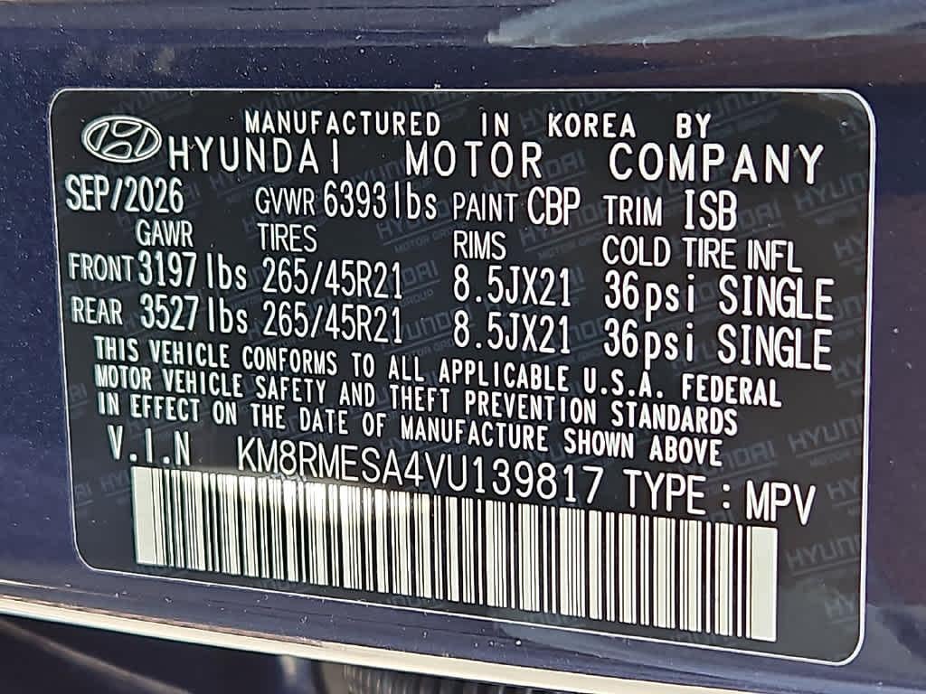 2027 Hyundai PALISADE HYBRID Calligraphy