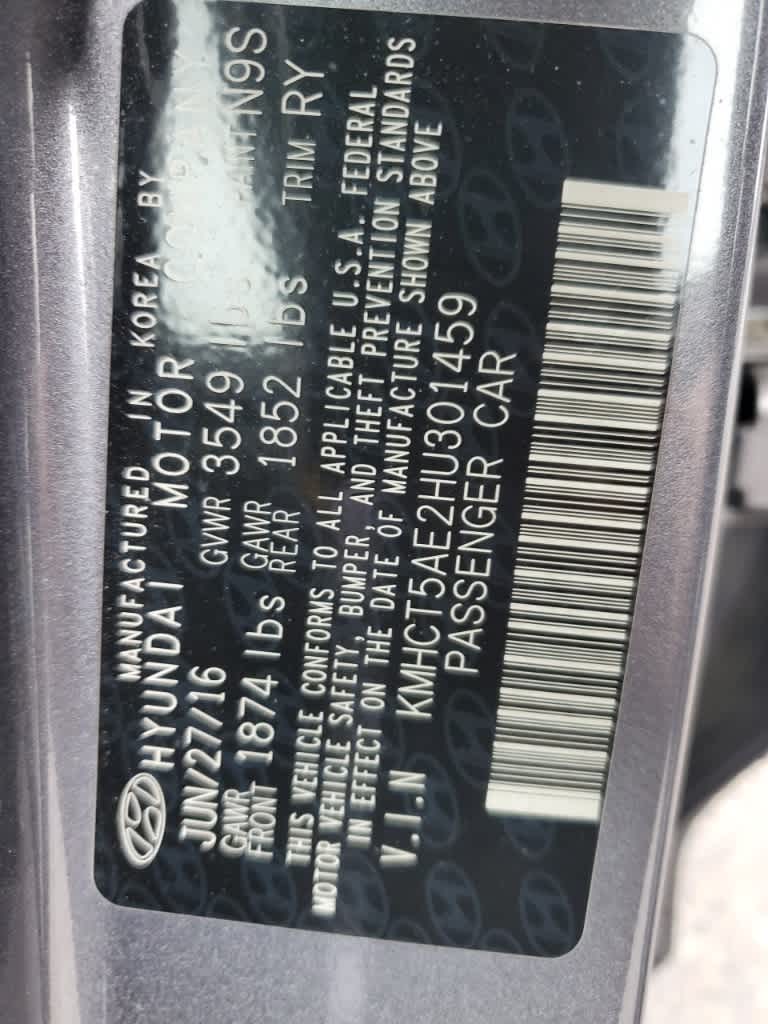 2017 Hyundai ACCENT SE