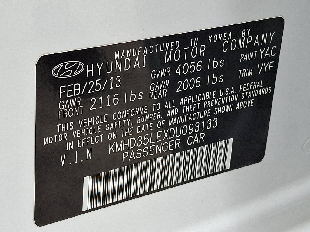 2013 Hyundai ELANTRA GT 5Dr HB Auto