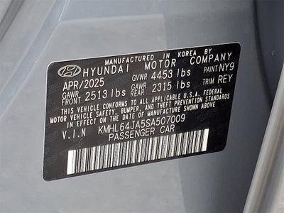2025 Hyundai SONATA SEL