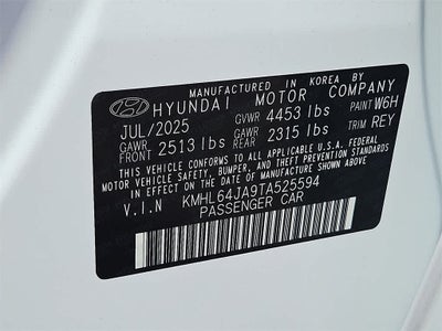 2026 Hyundai SONATA SEL Sport