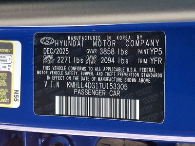 2026 Hyundai ELANTRA SE