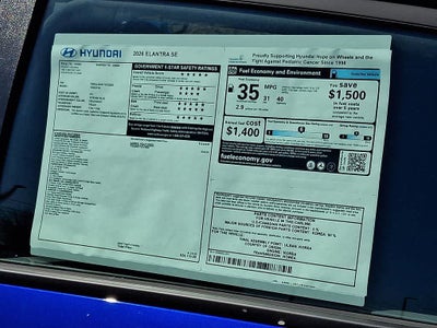 2026 Hyundai ELANTRA SE