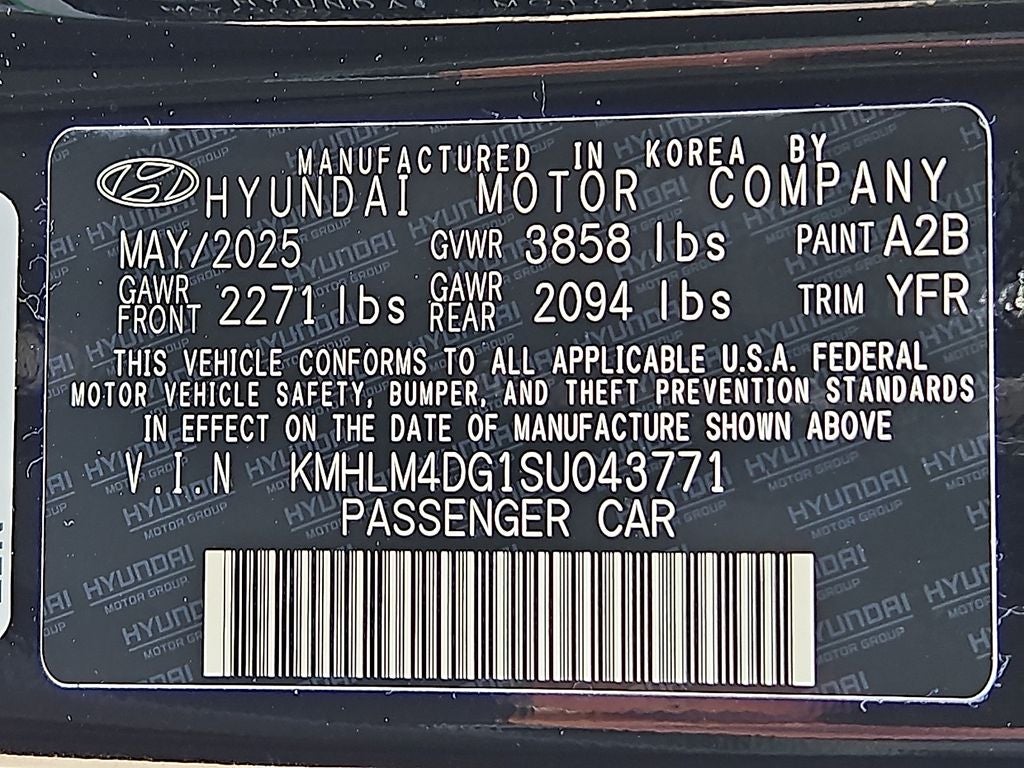 2025 Hyundai ELANTRA SEL Sport