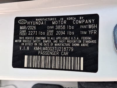 2026 Hyundai ELANTRA SEL Sport