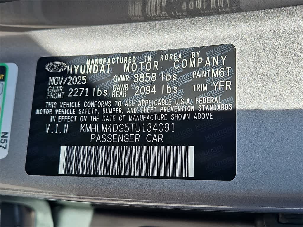 2026 Hyundai ELANTRA SEL Sport