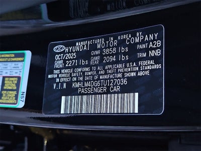 2026 Hyundai ELANTRA SEL Sport