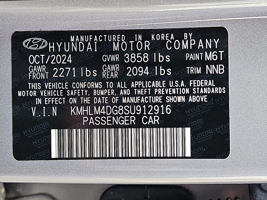 2025 Hyundai ELANTRA SEL Sport