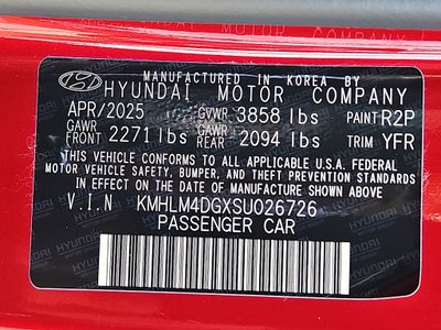 2025 Hyundai ELANTRA SEL Sport
