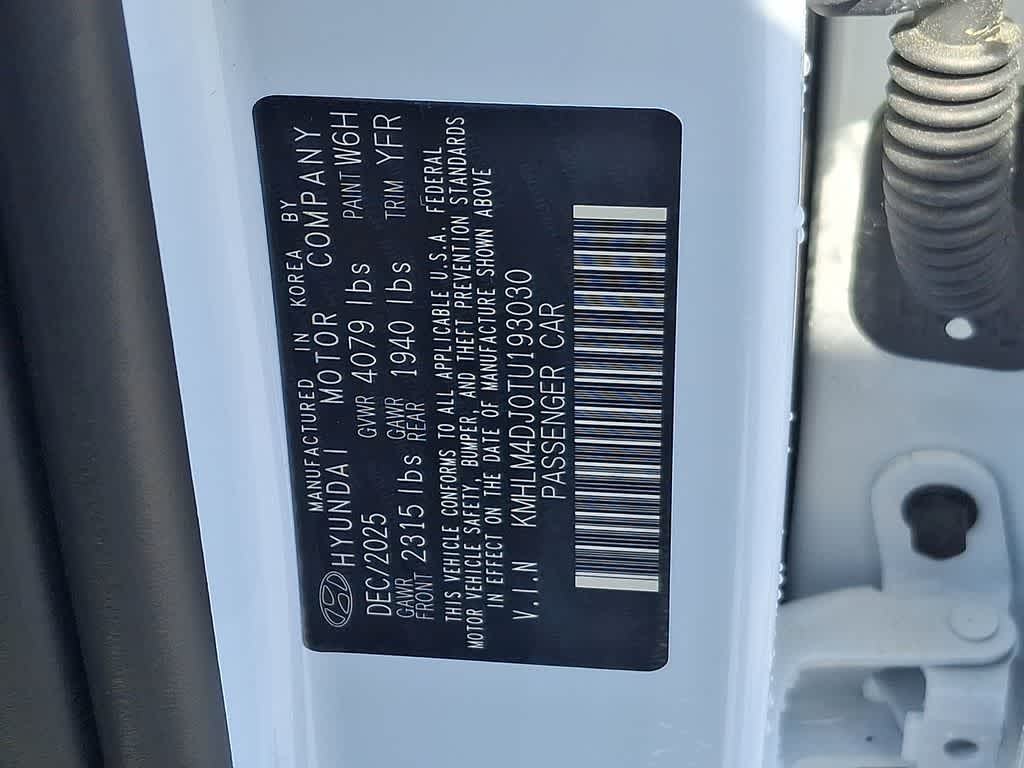 2026 Hyundai ELANTRA HYBRID SEL Sport