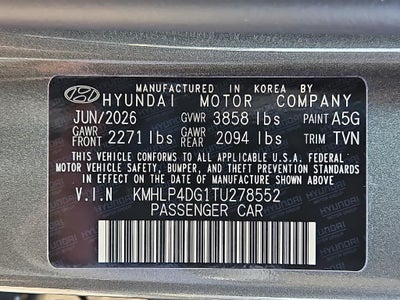 2026 Hyundai ELANTRA Limited
