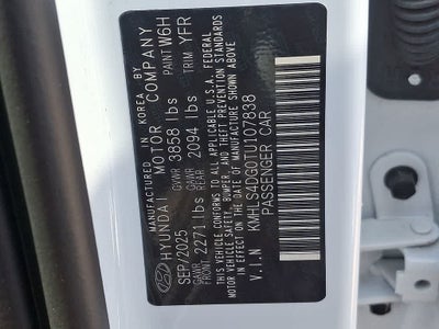 2026 Hyundai ELANTRA SEL Sport Premium