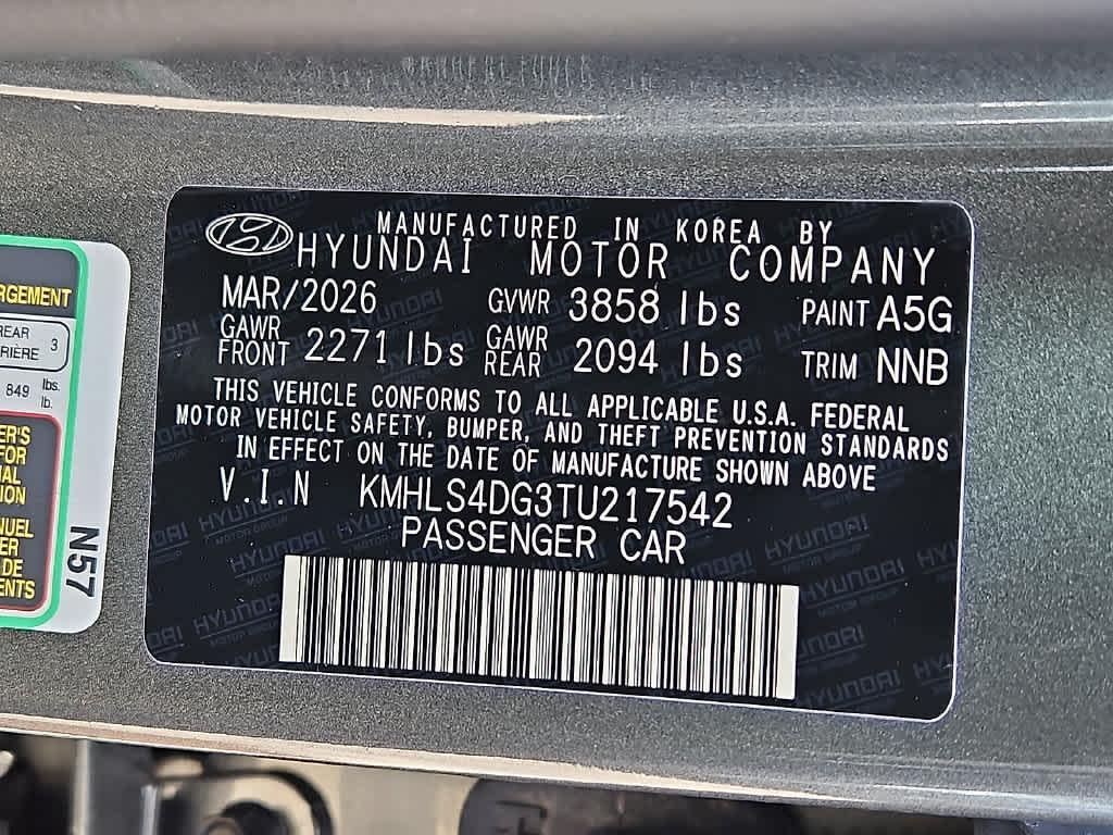 2026 Hyundai ELANTRA SEL Sport Premium