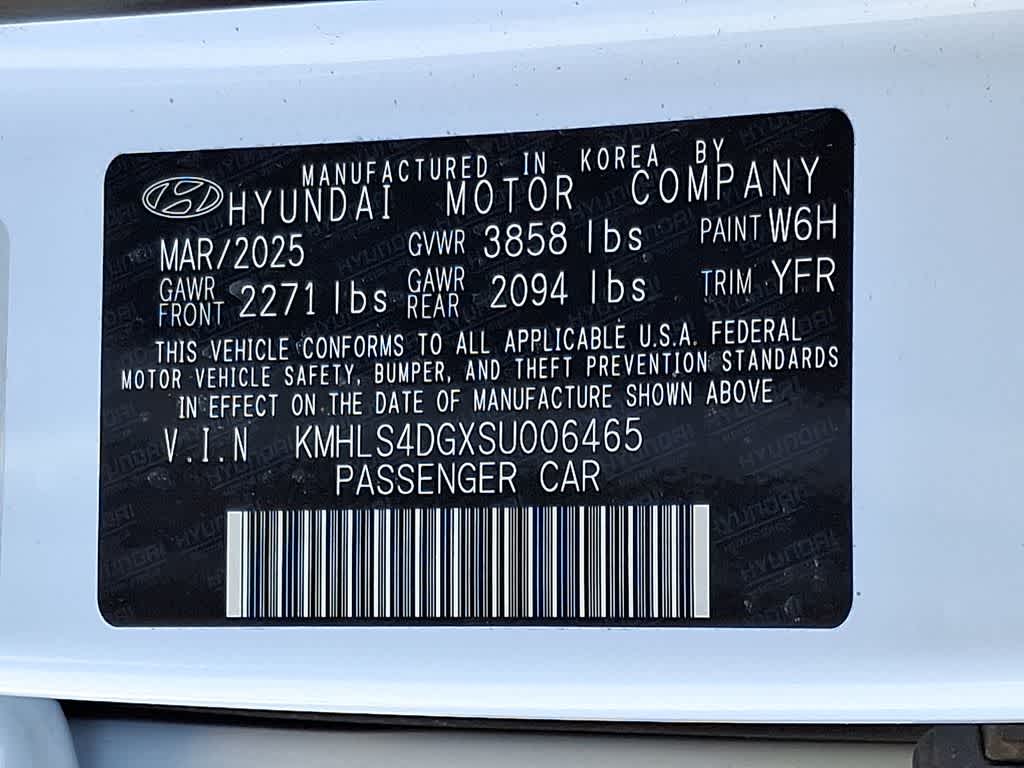 2025 Hyundai ELANTRA SEL Convenience