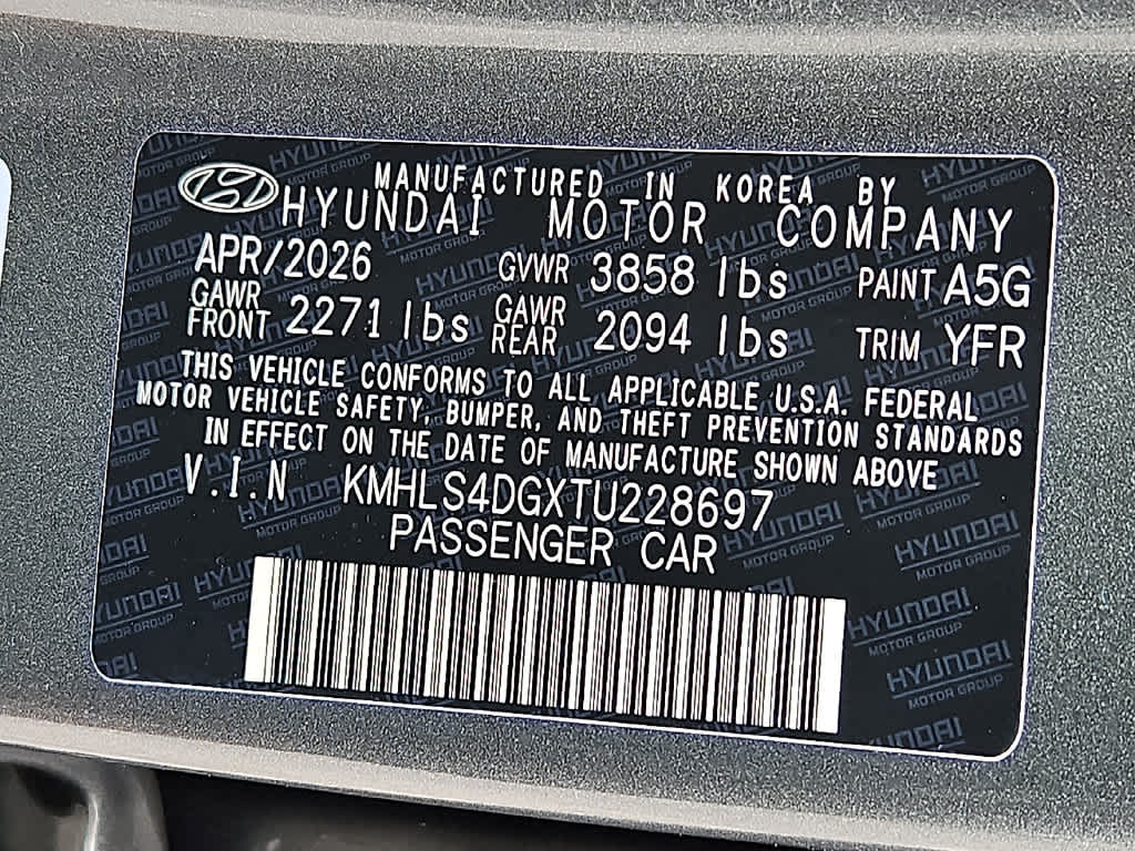 2026 Hyundai ELANTRA SEL Sport Premium