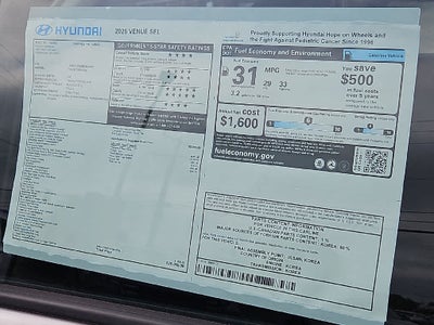 2026 Hyundai VENUE SEL