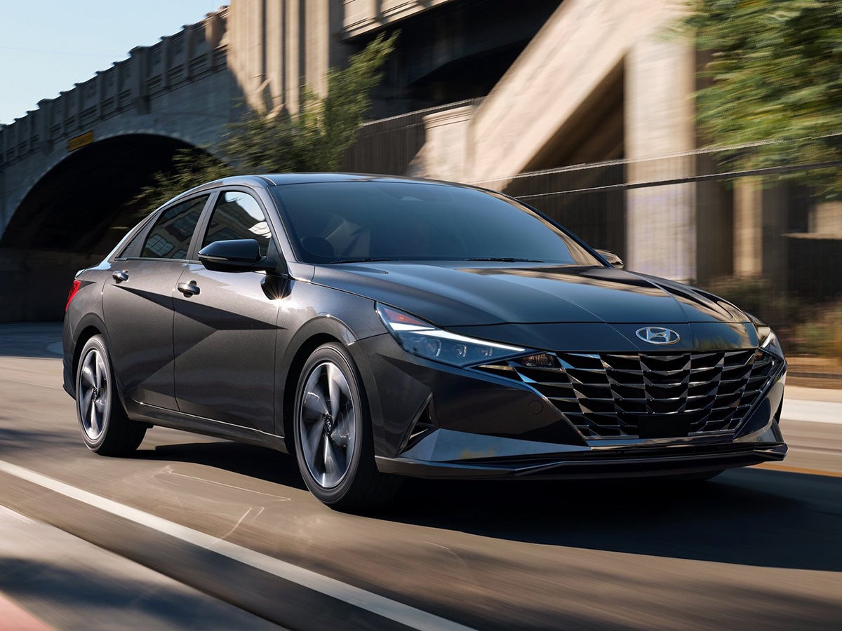 Hyundai elantra 2021 года