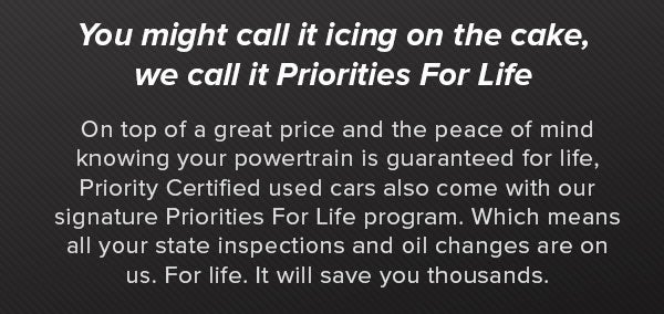 You might call it icing on the case, we call it Priorities For Life